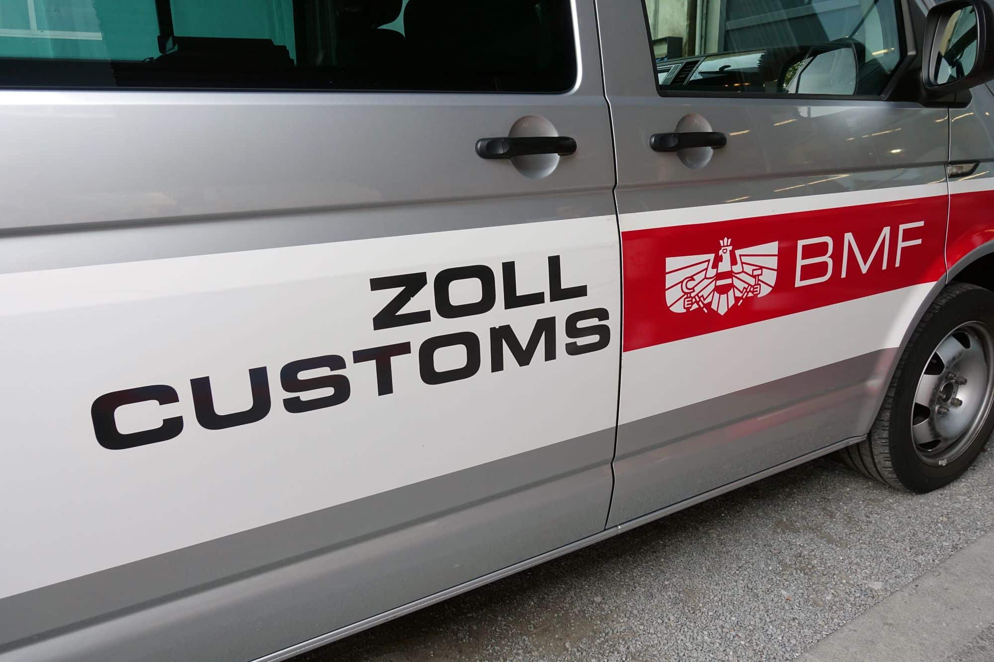 Aufnahme Zoll Österreich